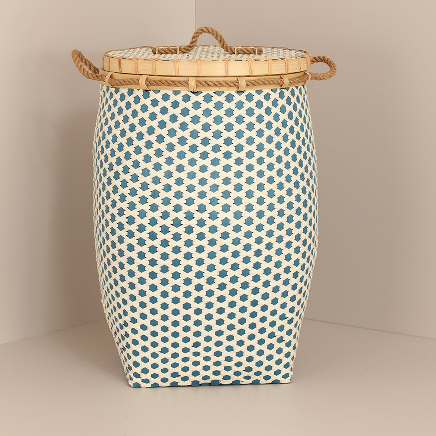 Adana blue white basket