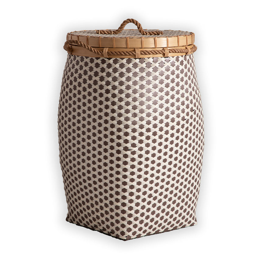 Adana brown white basket