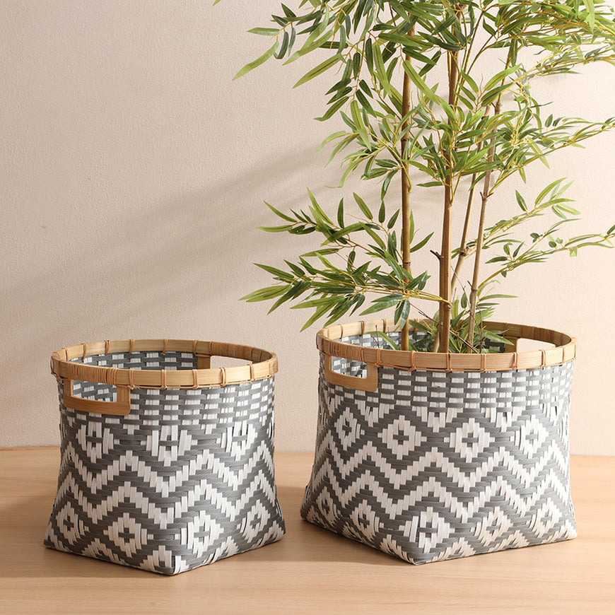 Samara basket grey with lining