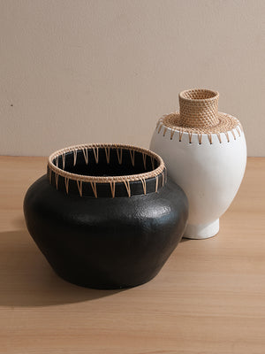 Hanoi black vase