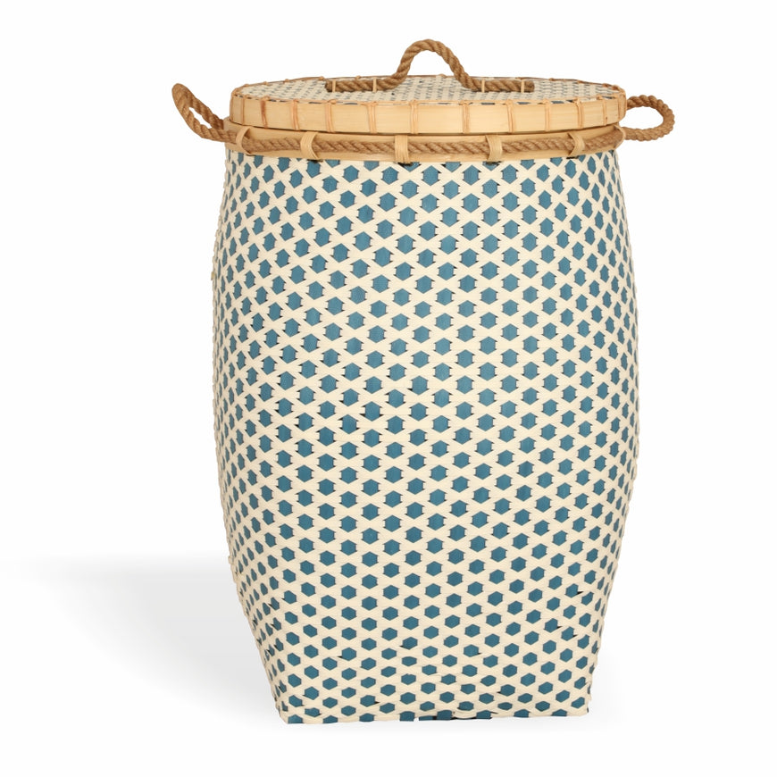 Adana blue white basket