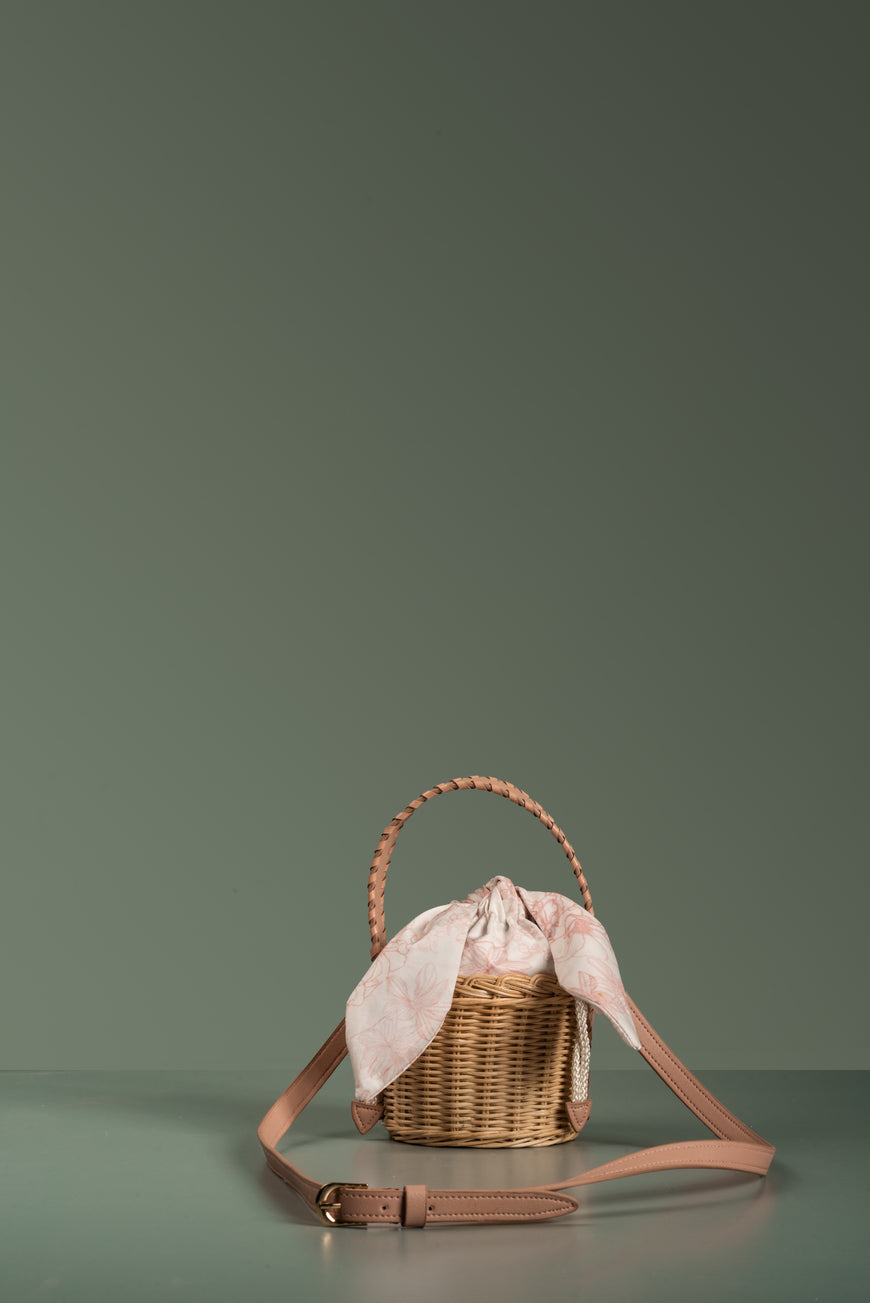 GAIA BUCKET BAG - PINK