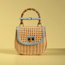 ADRIANA SADDLE BAG - BLUE