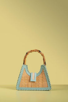 DIANA BAGUETTE BAG - BLUE