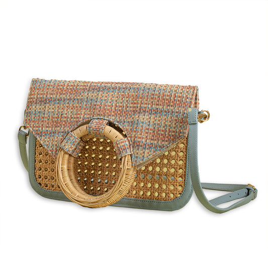 Valentina Envelope Clutch - Blue