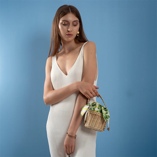 Gaia Bucket Bag - Beige