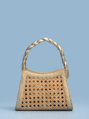 CATALINA MINI BAGUETTE BAG - GOLD