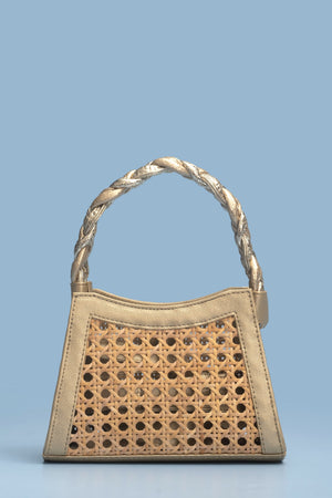 CATALINA MINI BAGUETTE BAG - GOLD