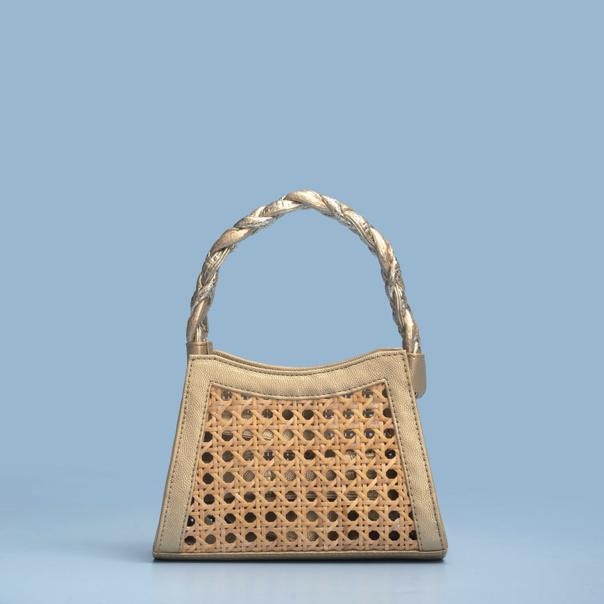 CATALINA MINI BAGUETTE BAG - GOLD