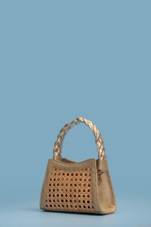 CATALINA MINI BAGUETTE BAG - GOLD