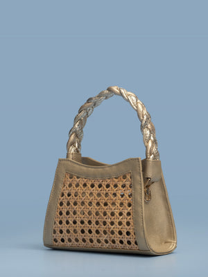 CATALINA MINI BAGUETTE BAG - GOLD