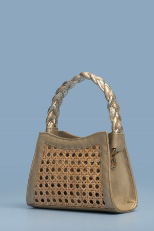 CATALINA MINI BAGUETTE BAG - GOLD