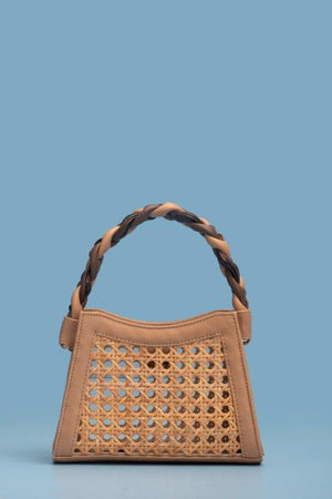 CATALINA MINI BAGUETTE BAG - TAN