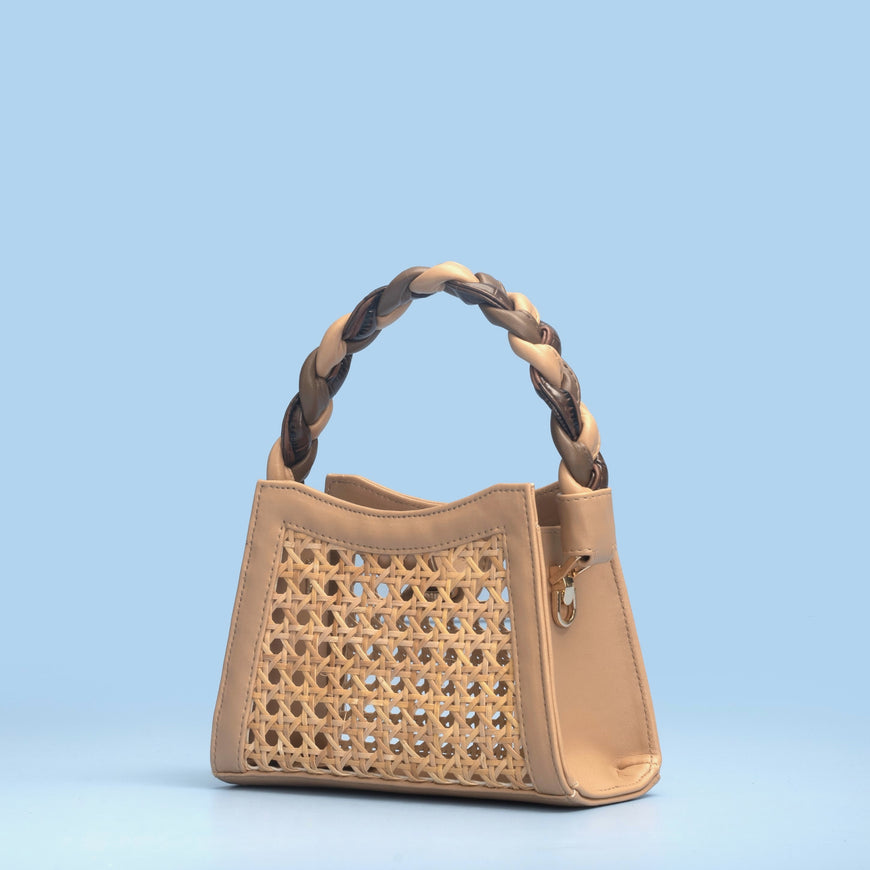 CATALINA MINI BAGUETTE BAG - TAN