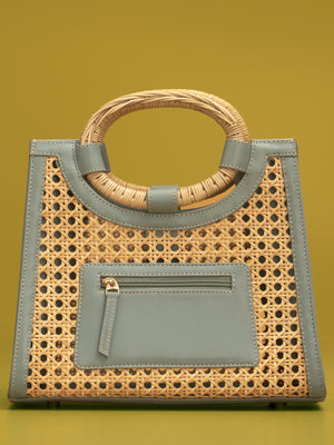 ELENA TOTE BAG - BLUE