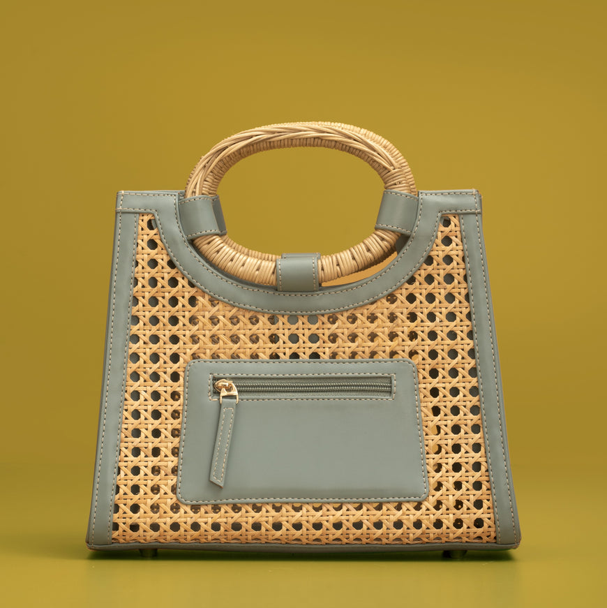 ELENA TOTE BAG - BLUE