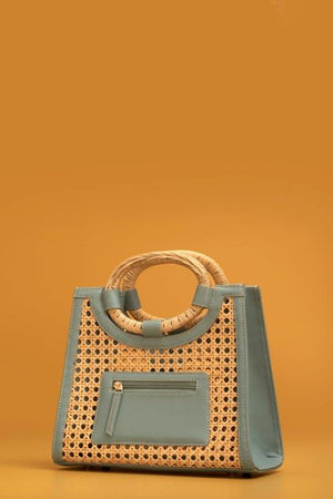 ELENA TOTE BAG - BLUE