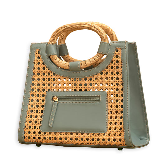 Elena Tote Bag - Blue