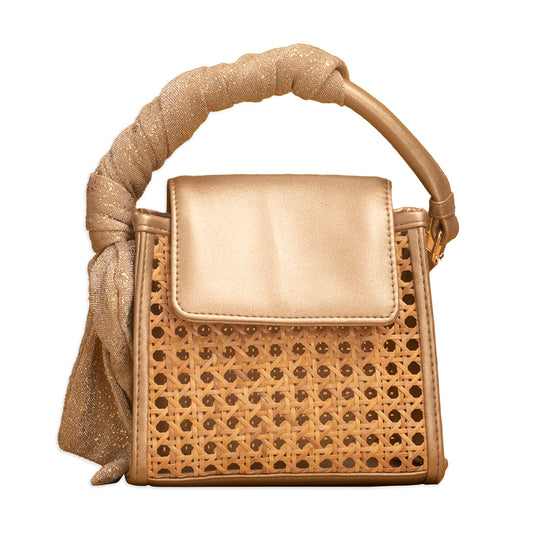 Chloe Mini Bag - Gold