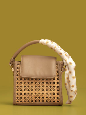 CHLOE MINI BAG - TAUPE