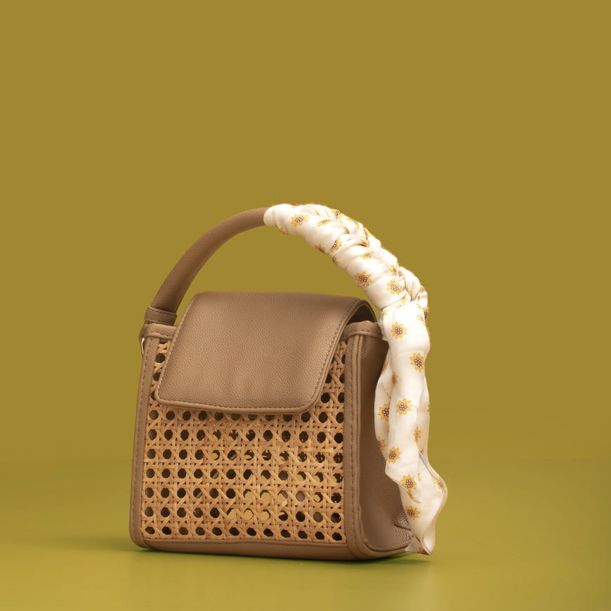 CHLOE MINI BAG - TAUPE