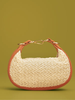 IVY MINI HOBO BAG - ORANGE