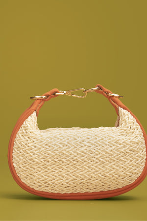 IVY MINI HOBO BAG - ORANGE