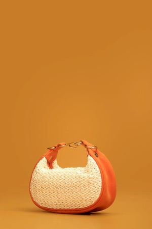 IVY MINI HOBO BAG - ORANGE