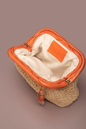 ELLA FRAME BAG - ORANGE