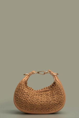 IVY MINI HOBO BAG - TAN