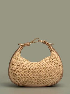 IVY MINI HOBO BAG - GOLD