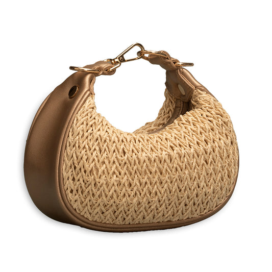 Ivy Mini Hobo Bag - Gold