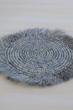 FRINGE MAT GREY