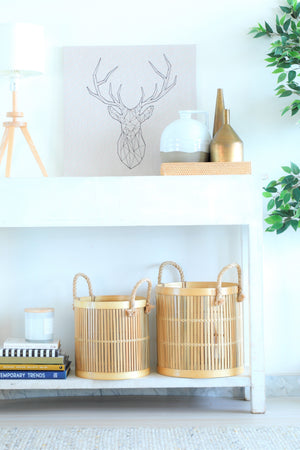 OLLI BAMBOO BASKET