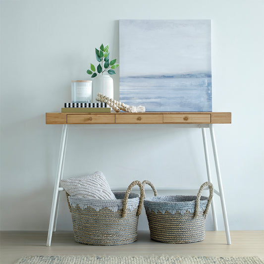 Hemming grey basket