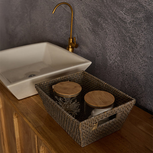 Hershey grey basket
