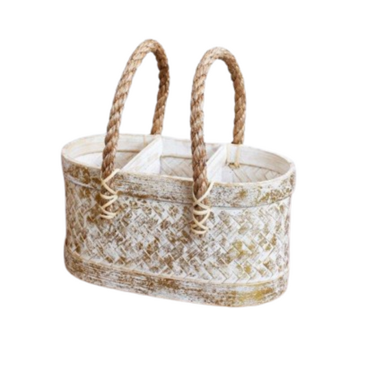Osaka caddy white gold