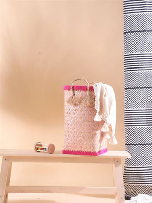 Pink Open Basket