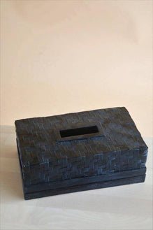 TISSUE BOX BLACK
