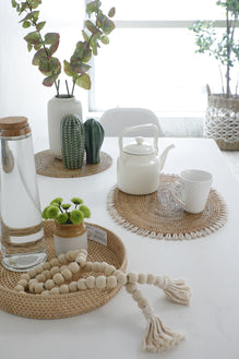OVAL NATURAL SHELL PLACEMAT